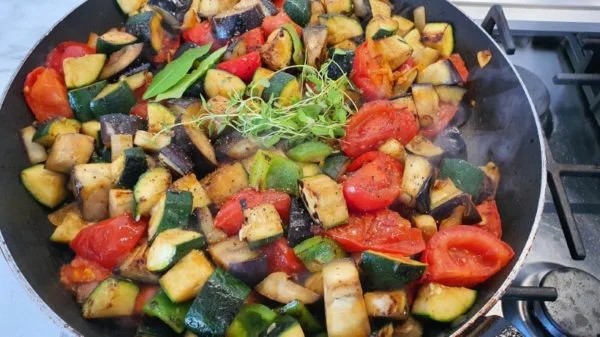 Preparazione della ratatouille-2