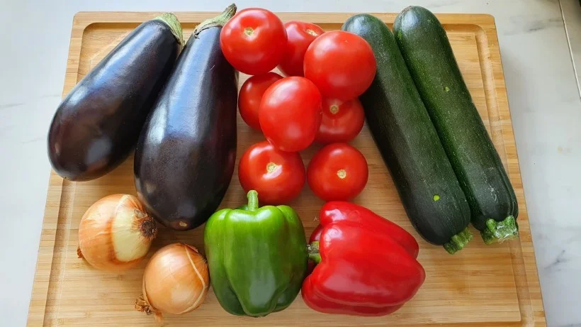 Verdure per ratatouille