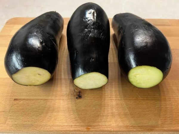 fine del rotolo di melanzana